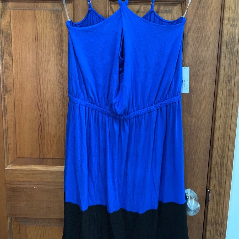Women’s short jersey dress knee length